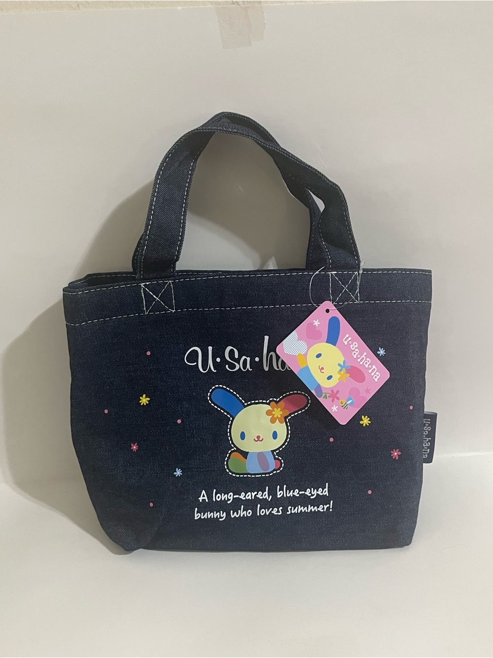 Sanrio Usahana Denim Mini Tote Bag